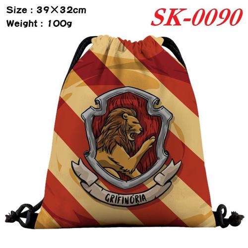 Film Et Télévision Harry Potter Entourant Un Sac De Rangement Pour Sac À Dos Avec Cordon De Serrage En Couleur Sk-Jj6012