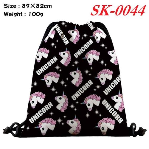 Poche À Cordon Imprimée En Couleur Rainbow My Little Pony Sac De Rangement Pour Sac À Dos À Cordon De Dessin Animé Sk-Jj6307