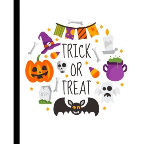 Trick Or Treat: Halloween Composition Notebook (Noteworthy)