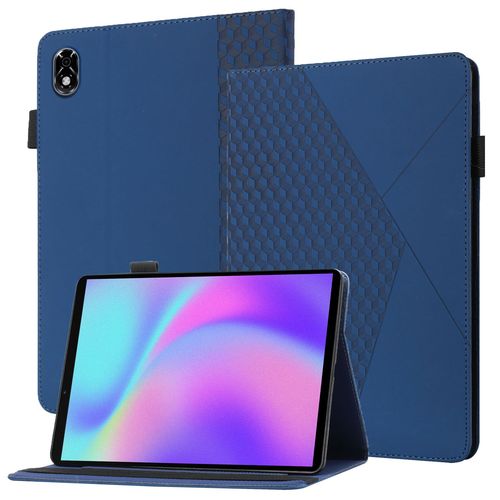 Coque Compatible Avec Lenovo Y700,Étui En Cuir For Tablette À Rabat For Lenovo Y700,Avec Support Et Carte De Slot,Bleu Foncé