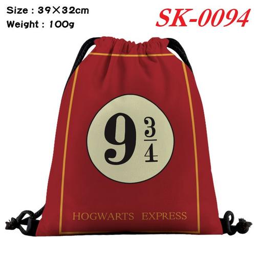 Film Et Télévision Harry Potter Entourant Un Sac De Rangement Pour Sac À Dos Avec Cordon De Serrage En Couleur Sk-Jj7840