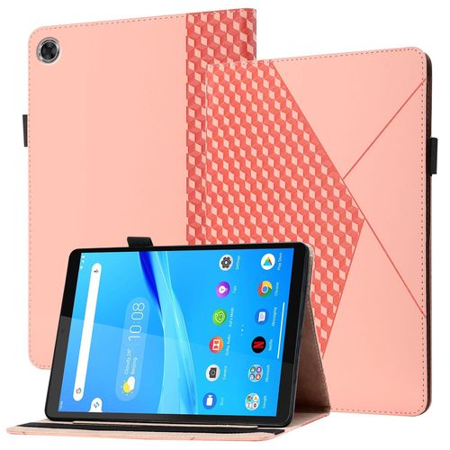 Coque Compatible Avec Lenovo Tab M8 Fhd Tb-8705f 8705x 8505x,Étui En Cuir For Tablette À Rabat For Lenovo Tab M8 Fhd Tb-8705f 8705x 8505x,Avec Support Et Carte De Slot,Rose