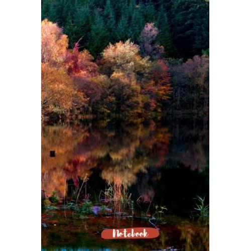 Notepad, Hardcover Magazine, 6 "X 9". 100 Pages Per Line. Nature Design.