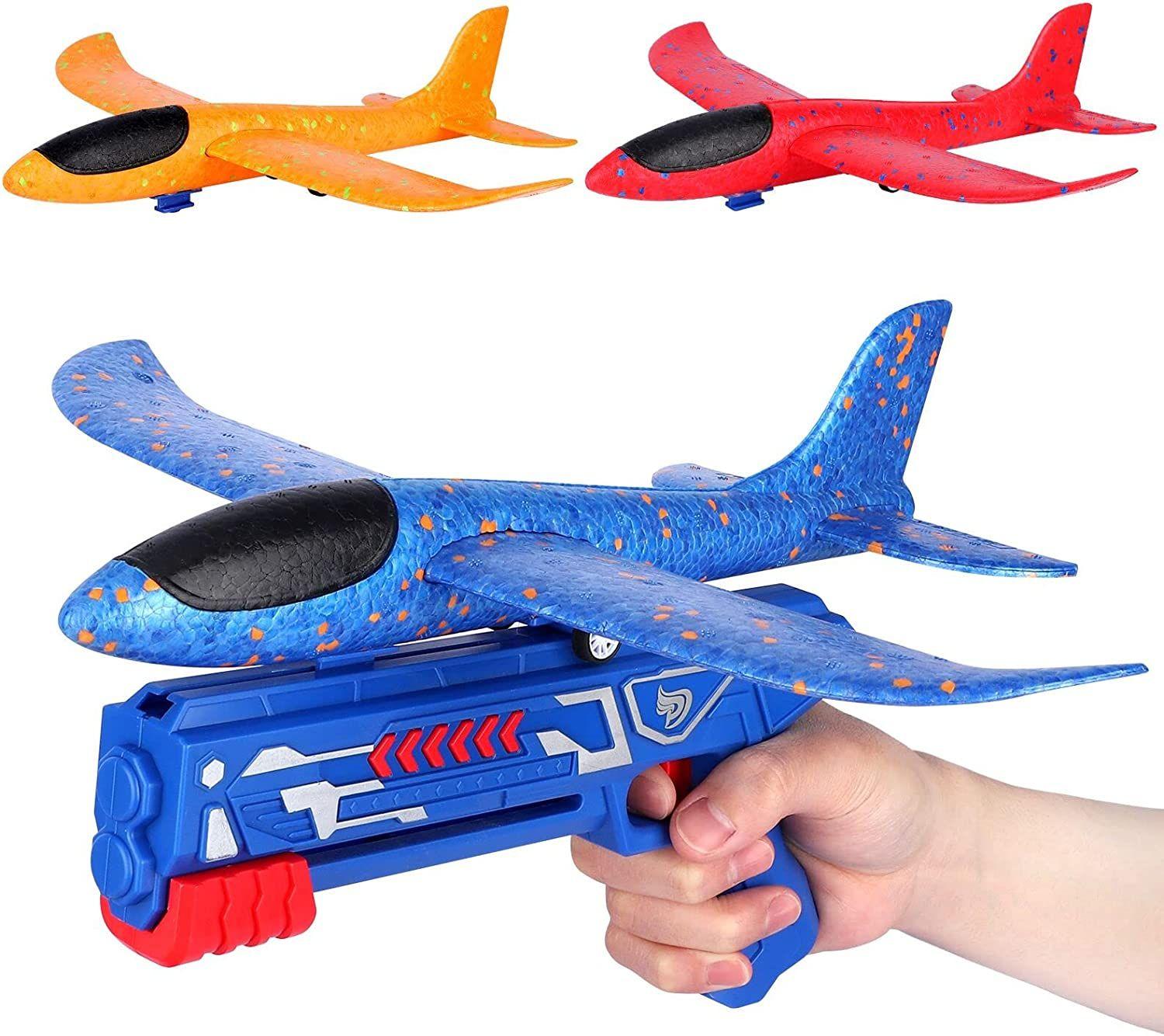 Jeu de pistolet laser pour enfants avec cible de drone volant, jeu