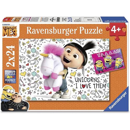 Ravensburger Puzzle Agnes Et Les Minions - 07811