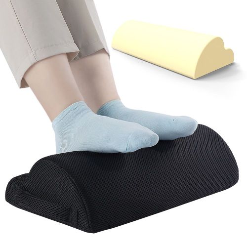 Oreiller Ergonomique Pour Les Pieds, Coussin Relaxant, Repose-Pied Sous Le Bureau, Tabouret Pour Le Travail À Domicile, Le Voyage, Massage Du Repose-Pieds
