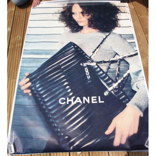 Vanessa Paradis Affiche Bleu Chanel 120x175