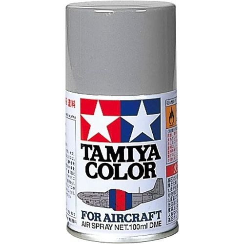 Bombe Aérosol - As18 - 90 Ml : Gris Clair / Marque : Tamiya / Envoi Mondial Relay Ou Shop2shop Uniquement-Tamiya