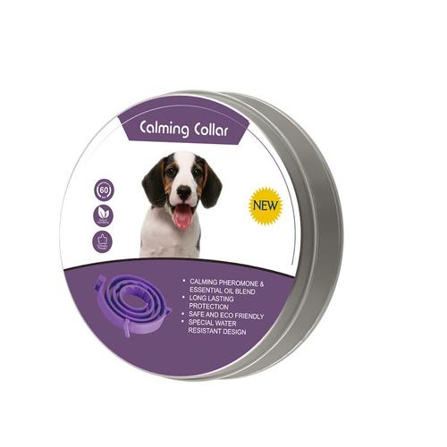 Collier De Protection Réglable En Tpr Pour Animaux De Compagnie, Anti-Anxiété, Anti-Stress, Pour Chiens Et Chats