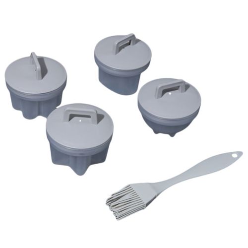 Moule À ¿Ufs En Plastique 4 Pièces/Ensemble Mignon, Ensemble De Pocheuses À ¿Ufs De Cuisine, Moules À ¿Ufs De Haute Qualité, À La Vapeur