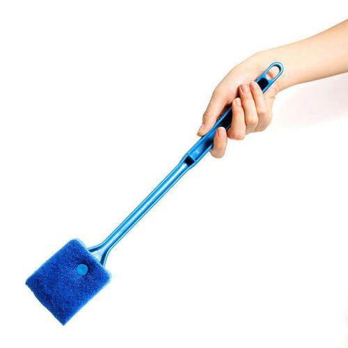 Brosse Éponge De Nettoyage Pour Aquarium, Manche En Plastique, Maison Jardin, Verre, Accessoires Pour Plantes