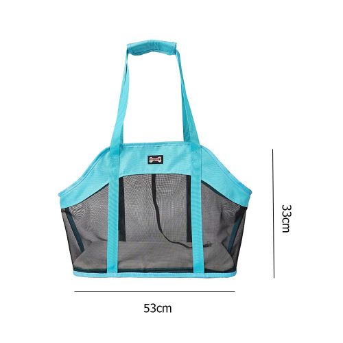 Sac À Bandoulière Pliable En Maille Respirante, Portable Et Décontracté, Sac De Transport Pour Chaton Et Chiot, Marche En Plein Air Pour Chien Et Chat