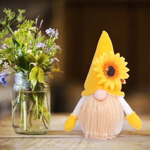 Poupee Sans Visage Du Festival Des Abeilles Tournesol Poupee Rudolph Poupee Commemorative De La Journee Internationale Des Abeilles - Générique