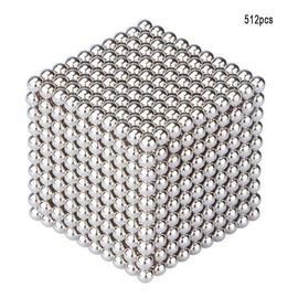 5 mm 8Mm magnétique balle Décompression Cube Puzzle Toy Aimant