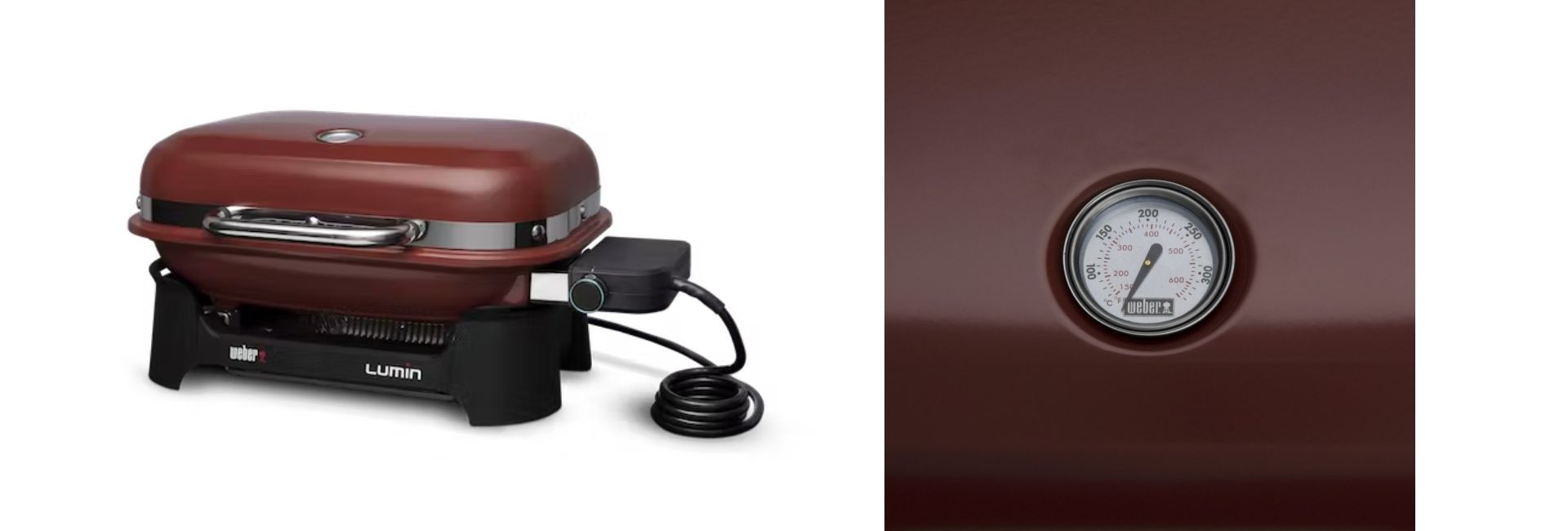 Barbecue �lectrique Weber 91040953 Lumin Compact Pourpre image 1 | Rakuten