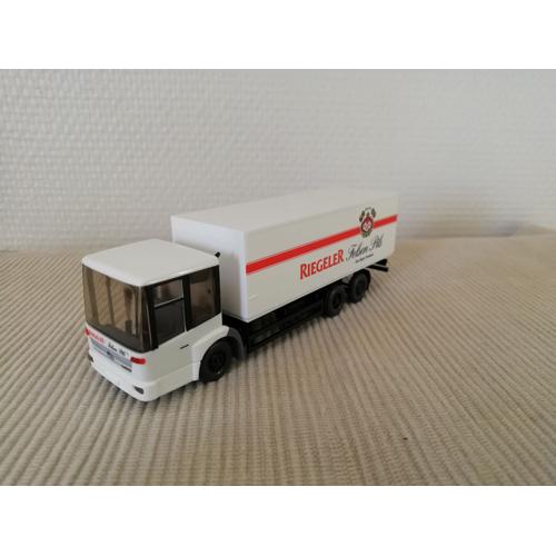 Camion Mercedes Biere Riegeler Ho 1/87 ( Made In Germany )-Wiking