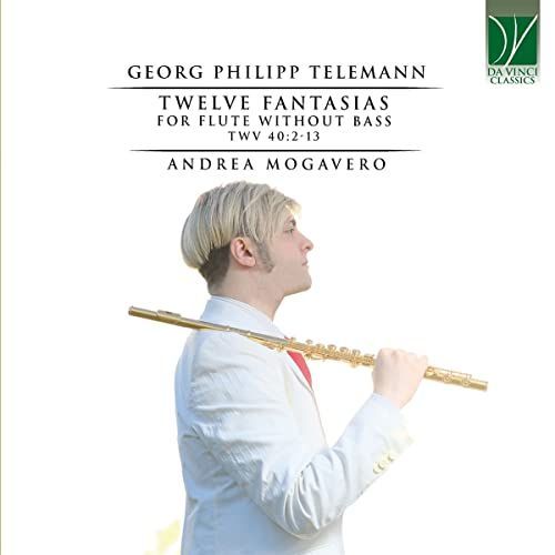Telemann: Twelve Fantasias For Flute Without Bass Twv 40: 2-13