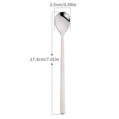 Cuillère À Café Couverts Rétro En Acier Inoxydable, Pelle En Fer, Cuillère À Glace Cuillère À Fruits Créative Cuillère À Thé Vaisselle 1 Pièce