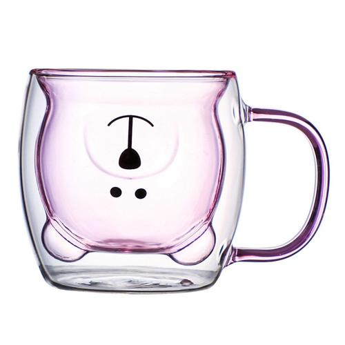 Mug en verre double paroi spécial fêtes 