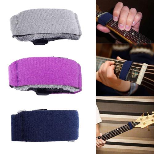 Violet - Accessoires de cordes de touche de basse, amortisseur Portable  doux et réglable, Assistant de guitare, instrument pratique