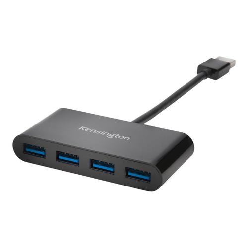 Kensington UH4000 - Concentrateur (hub) - 4 x SuperSpeed USB 3.0 - de bureau