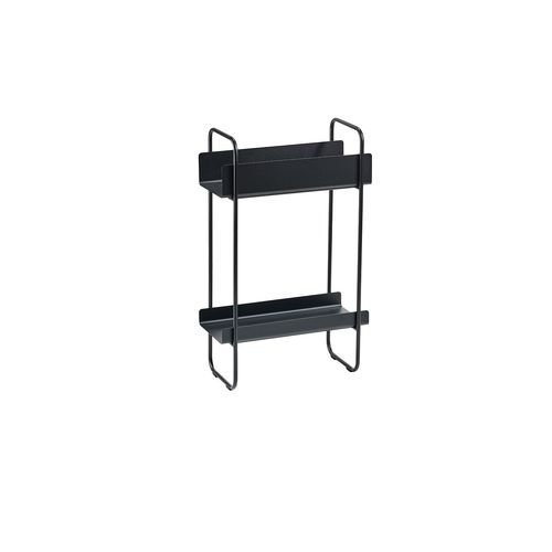 Table Console En Acier Laqué Noir