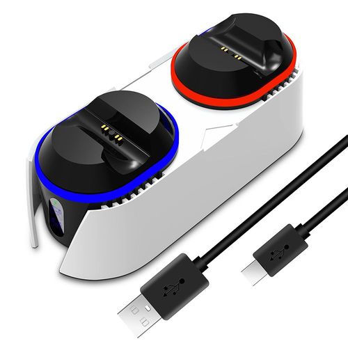Convient Pour Le Contrôleur De Jeu Ps5 Charge Rapide Chargeur De Contrôleur Ps5 Contrôleur Ps5 Double Charge Chargeur De Siège Ps5 5v3a-Joyy38