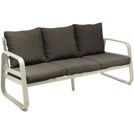 Canapé Extérieur 3 Places En Aluminium Tonio