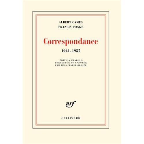 Correspondance (1941-1957)