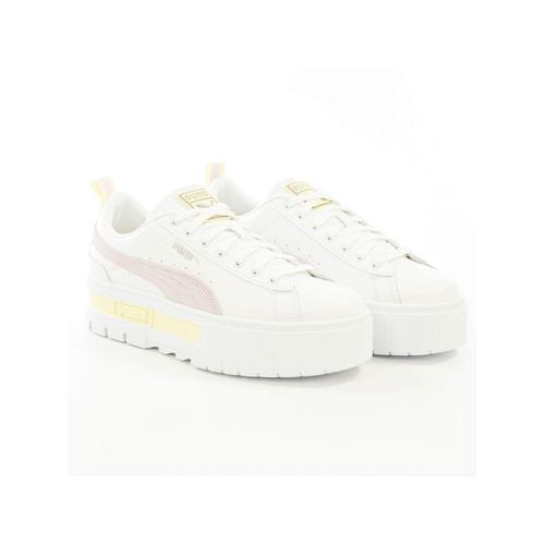 Basket Puma Mayze Lth Wn's Femme Blanc - 38