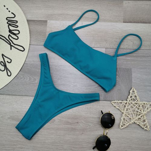 Maillot De Bain Snake Fabric Ladies Split Leopard Ribbon Bikini