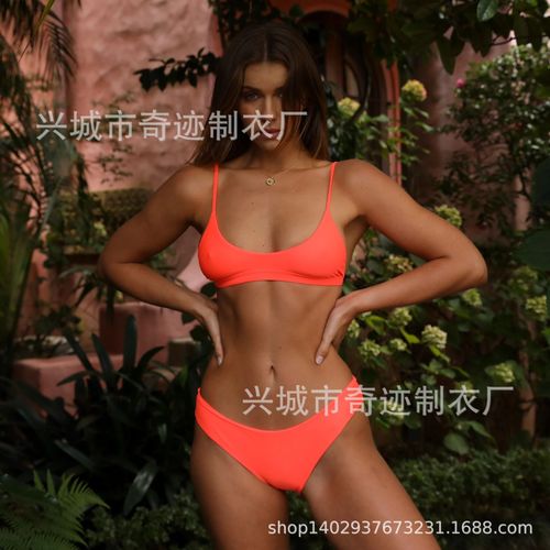Bikini Sexy Maillots De Bain Triangle Multicolore Mesdames Maillot De Bain Deux Pièces