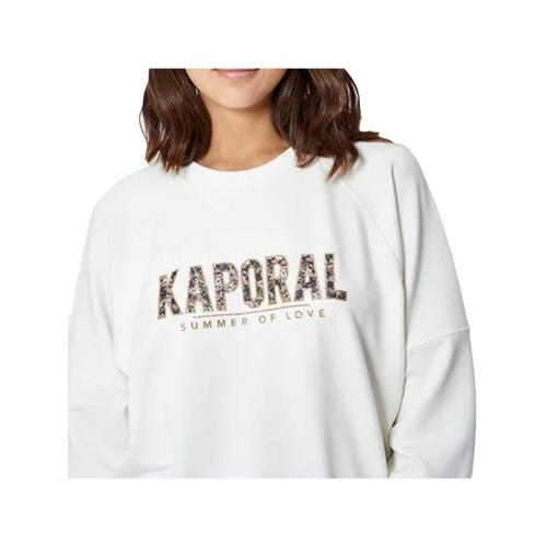 Sweat Kaporal Java Écru Femme Blanc