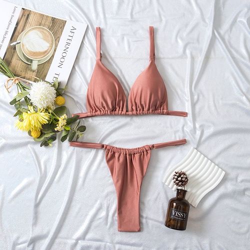 Maillots De Bain Fashion Nylon Bikini Bifacial Maillot De Bain