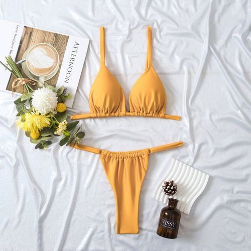 Maillots De Bain Fashion Nylon Bikini Bifacial Maillot De Bain