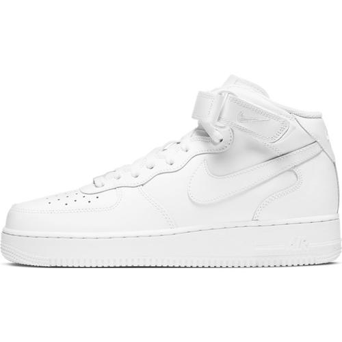 Baskets Nike Air Force 1 Mid 07 pour Homme Blanc 48.5 Rakuten