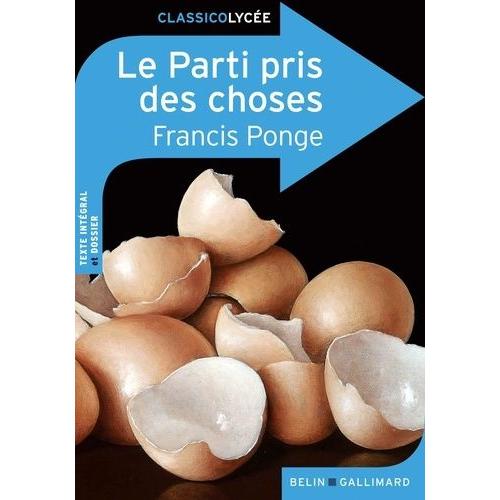 Le Parti Pris Des Choses