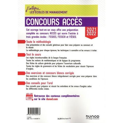 Concours Accès - Tout-En-Un