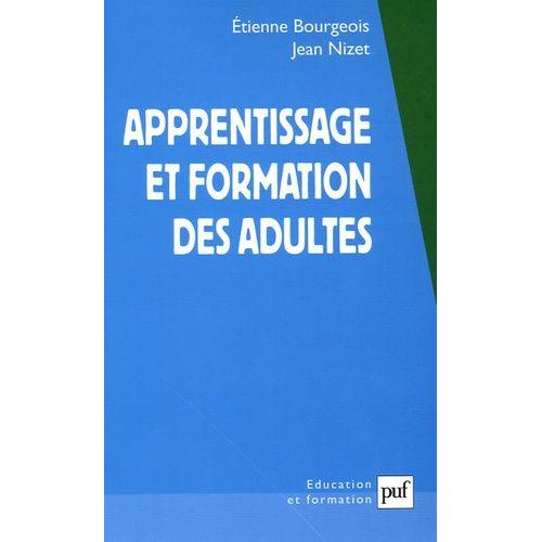 Apprentissage Et Formation Des Adultes