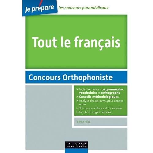 Tout Le Français - Concours Orthophoniste