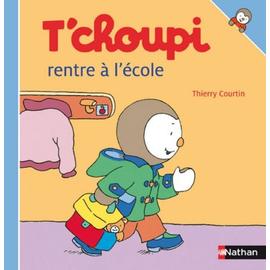 T'choupi prend le train - Thierry Courtin - Nathan - Grand format 