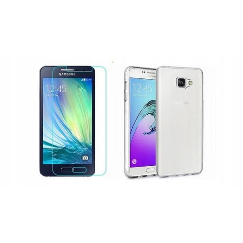 1 Pièces Verre Trempé Pour Coque Fine Samsung A3 2016 Protection D'écran Anti-Rayures Sans Bulles