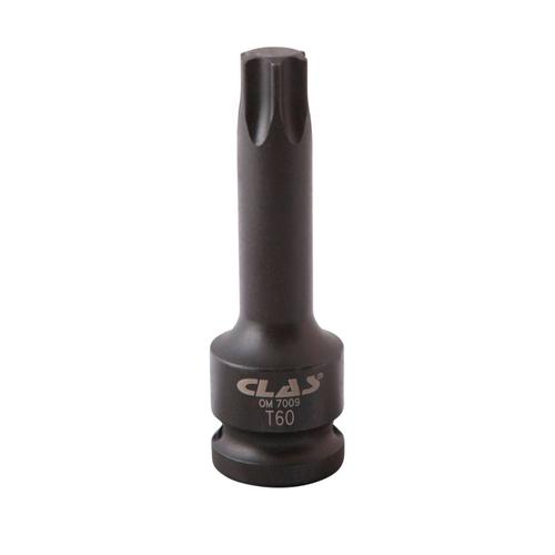 Douille Embout Choc Torx T60 1/2" Cr-Mo - Sa 7025 - Clas Equipements