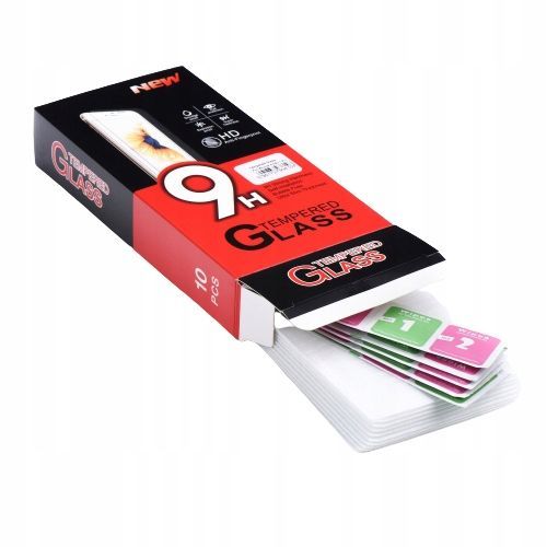 [1 Pièces]Verre Trempé Pour 9h Iphone 5/5s/5se Multi-Pack De 10,Protection D'écran Anti-Rayures Sans Bulles