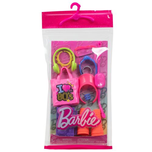 Barbie Fashion Storytelling Packs W/Cdu - 80s Neon Nostalgia New Packaging