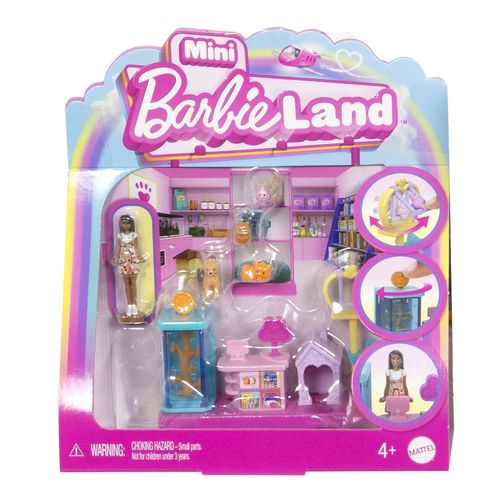 Barbie Mini Barbieland Doll And P