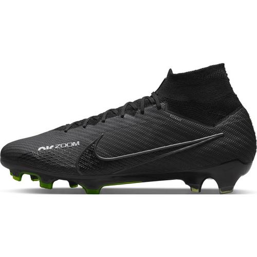 Chaussure De Football Crampons Pour Terrain Sec Nike Zoom Mercurial Superfly 9 Elite Fg Noir