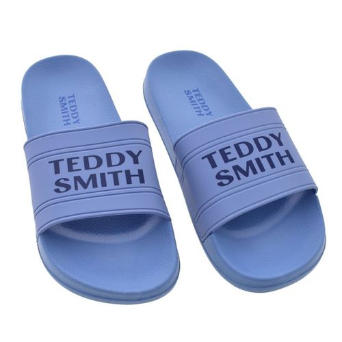 Teddy Smith Claquettes Bleu Jean