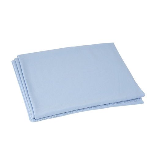 Nappe Mousseline Soie Effilochée 1.45x2.4m Ciel
