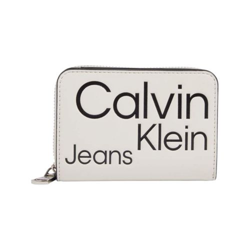 Portefeuille Calvin Klein Little style Femme Beige